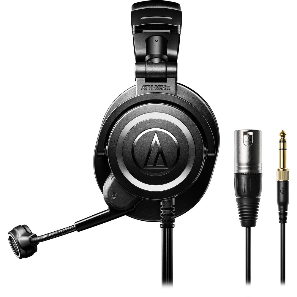Гарнитура Audio-Technica ATH-M50xSTS StreamSet с разъемами XLR и 3,5 мм
Гарнитура Audio-Technica ATH-M50xSTS StreamSet с разъемами XLR и 3,5 мм