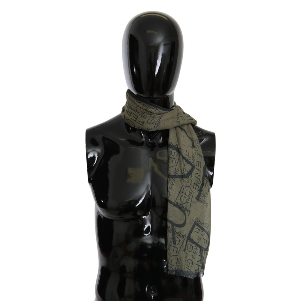 Зеленый шерстяной шарф Gianfranco Ferre
Зеленый шерстяной шарф Gianfranco Ferre