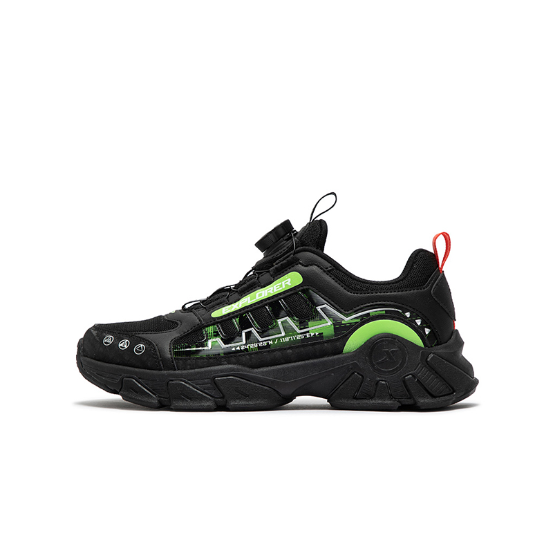 Нескользящие износостойкие низкие детские кроссовки для повседневной жизни XTEP, черный/зеленый
Нескользящие износостойкие низкие детские кроссовки для повседневной жизни XTEP, черный/зеленый