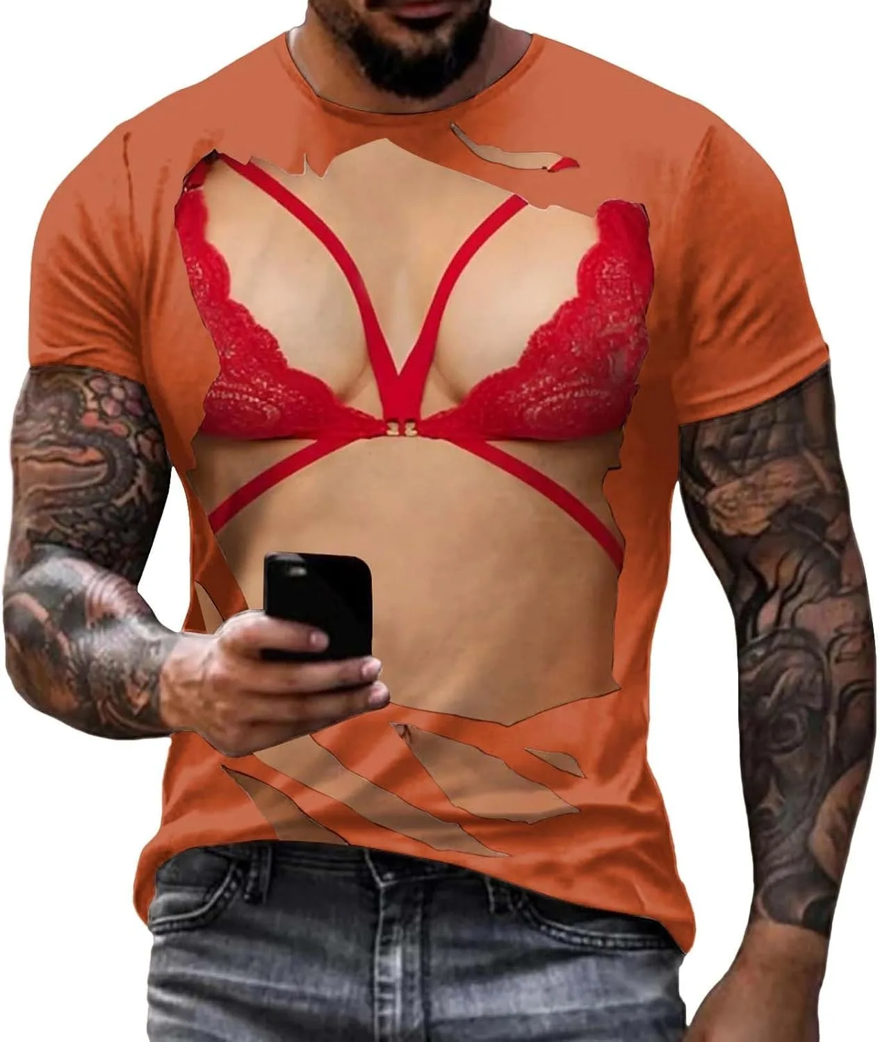 Футболка Funny Shirt для мужчин, короткий рукав, принт RSZGSWS
Футболка Funny Shirt для мужчин, короткий рукав, принт RSZGSWS