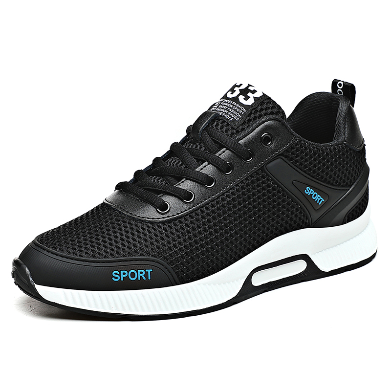 King Jinmai Дышащие мужские низкие кеды повседневные черные, цвет Black
King Jinmai Дышащие мужские низкие кеды повседневные черные, цвет Black