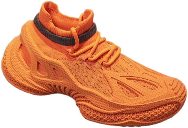 Мужские дышащие вязаные спортивные кроссовки - всесезонные кроссовки с толстой подошвой и модным дизайном Hoalox, оранжевый
Мужские дышащие вязаные спортивные кроссовки - всесезонные кроссовки с толстой подошвой и модным дизайном Hoalox, оранжевый