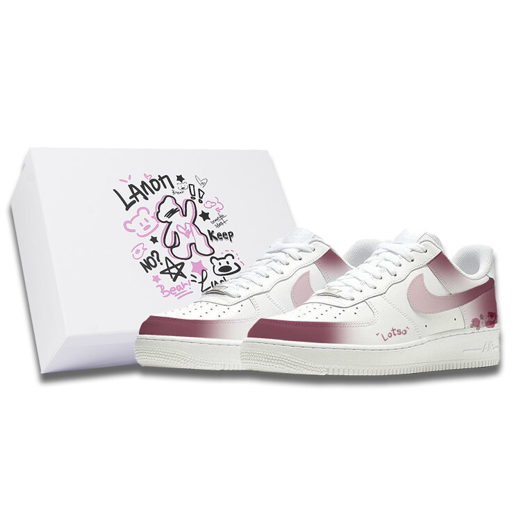 Кроссовки Air Force 1 для скейтборда, унисекс, низкие, розовый Nike, белый
Кроссовки Air Force 1 для скейтборда, унисекс, низкие, розовый Nike, белый