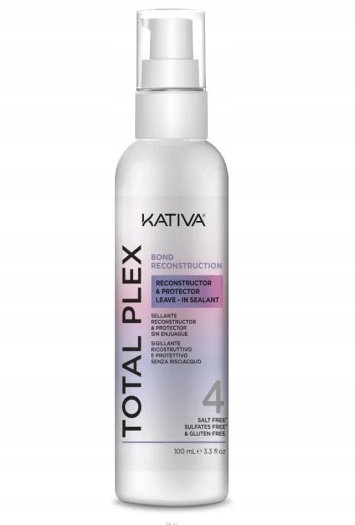 KATIVA Total Plex Несмываемый реконструктор 100 мл
KATIVA Total Plex Несмываемый реконструктор 100 мл