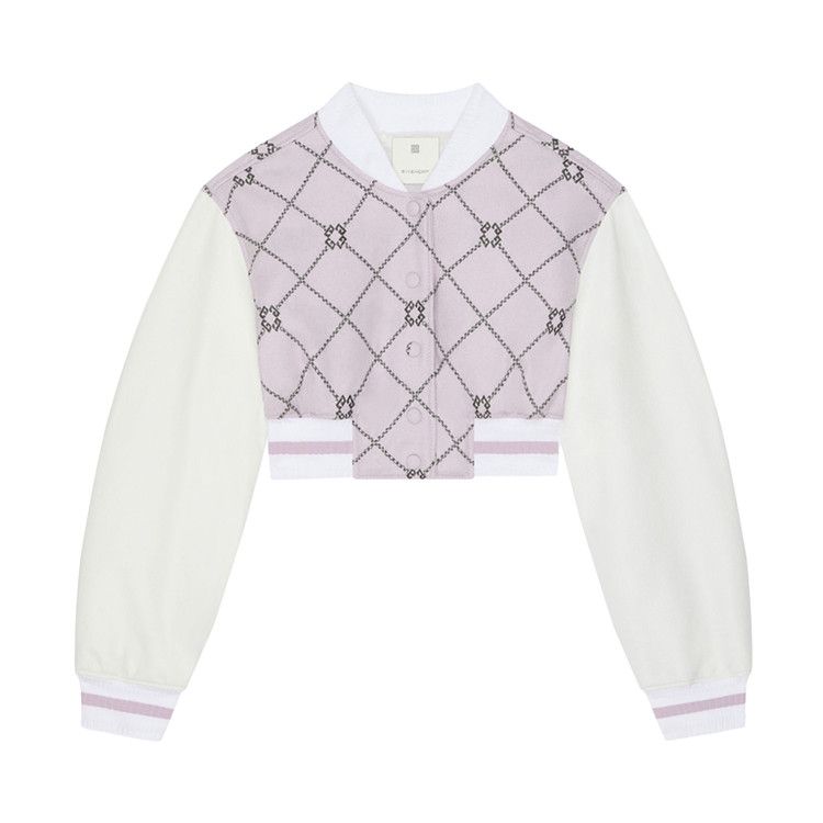 Куртка Givenchy Cropped Checked Varsity Jacket, Grey/Pink
Куртка Givenchy Cropped Checked Varsity Jacket, Grey/Pink