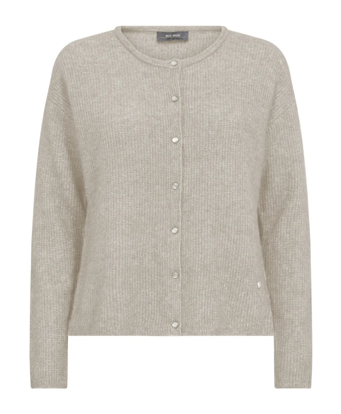 Вязаный кардиган серого цвета Mos Mosh, серый
Вязаный кардиган серого цвета Mos Mosh, серый