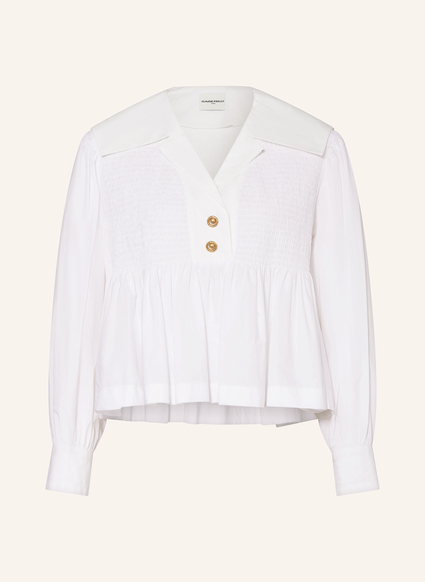 Блузка рубашка Claudie Pierlot, белый
Блузка рубашка Claudie Pierlot, белый