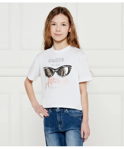 Футболка Regular fit Guess, белый
Футболка Regular fit Guess, белый