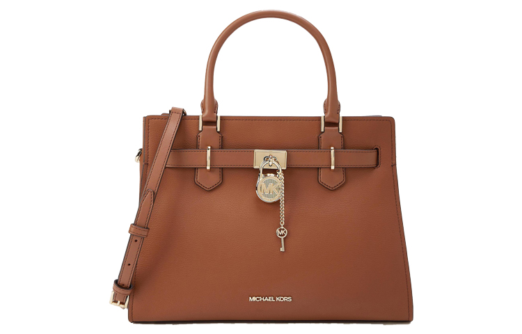 Кожаная сумка через плечо с замком, средняя женская кожаная коричневая MICHAEL KORS
Кожаная сумка через плечо с замком, средняя женская кожаная коричневая MICHAEL KORS