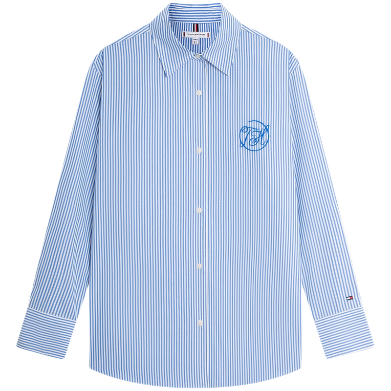 Tommy Hilfiger Мужская рубашка, синие, белые в полоску, с отворотом 0BC, средней толщины, другие цвета
Tommy Hilfiger Мужская рубашка, синие, белые в полоску, с отворотом 0BC, средней толщины, другие цвета