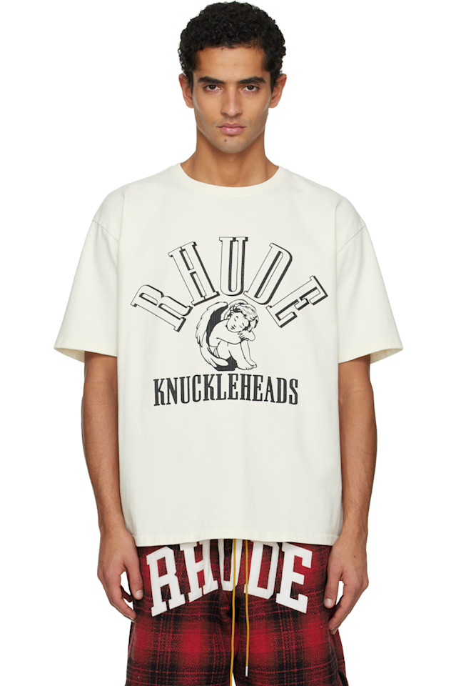 Rhude Футболка Off-White 'kunkleheads'
Rhude Футболка Off-White 'kunkleheads'