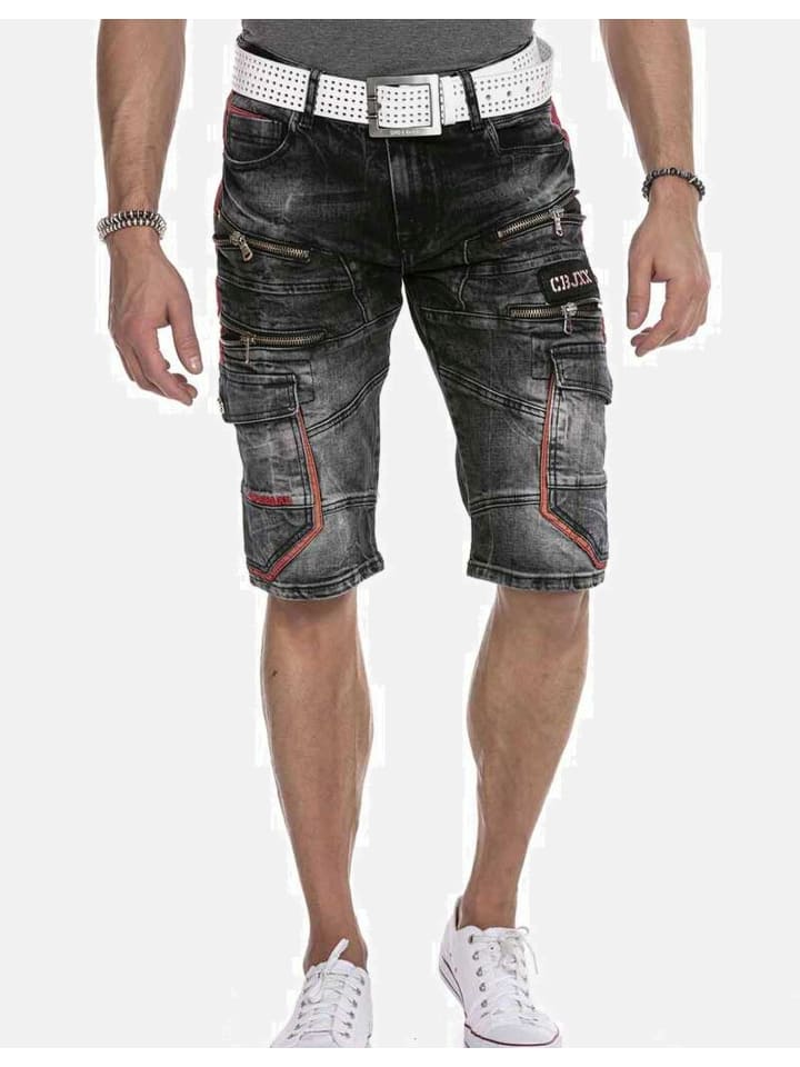 Джинсовые шорты Cipo & Baxx, черный
Джинсовые шорты Cipo & Baxx, черный