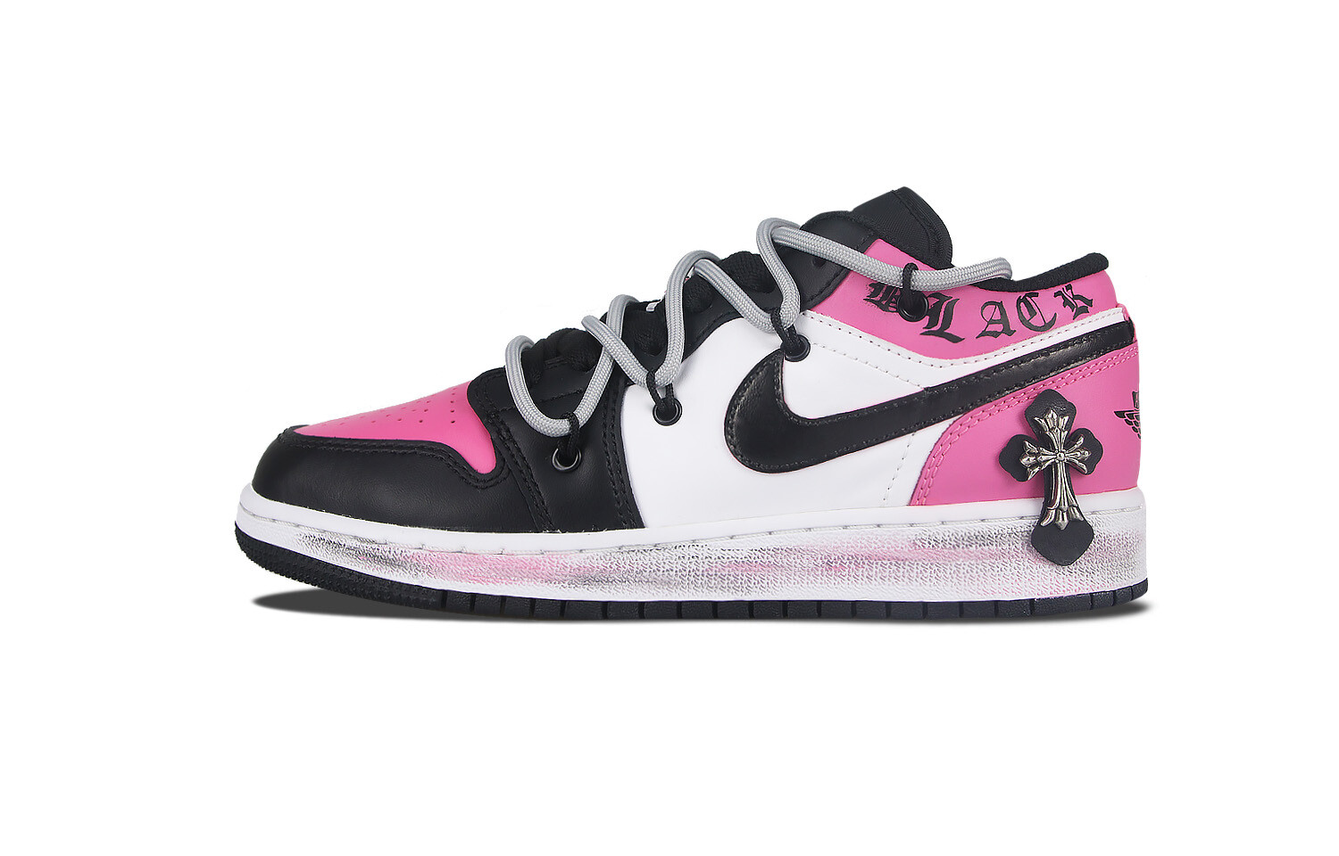 Кроссовки Air JORDAN 1 Vintage Basketball Shoes Women's Low-Top White Black Pink
Кроссовки Air JORDAN 1 Vintage Basketball Shoes Women's Low-Top White Black Pink
