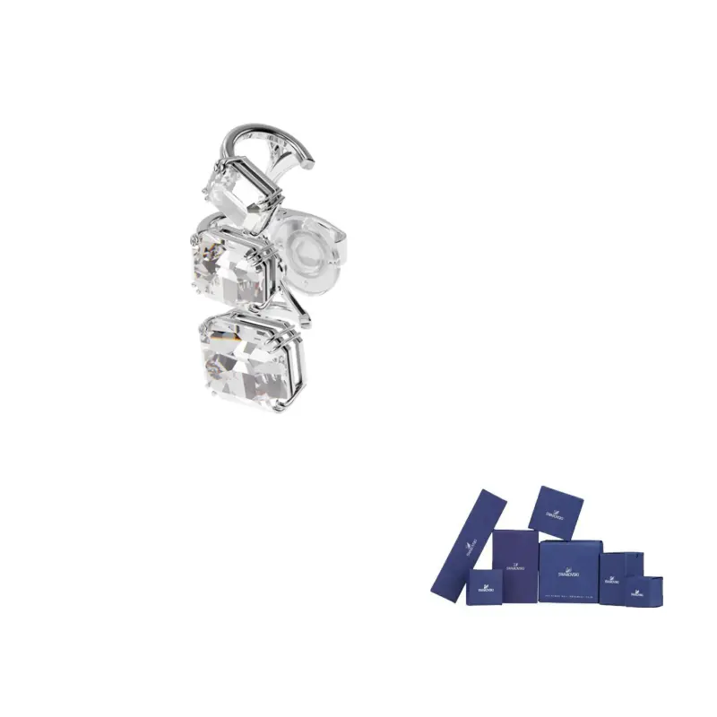 Swarovski Миленния Кристалл клипсы унисекс белые
Swarovski Миленния Кристалл клипсы унисекс белые