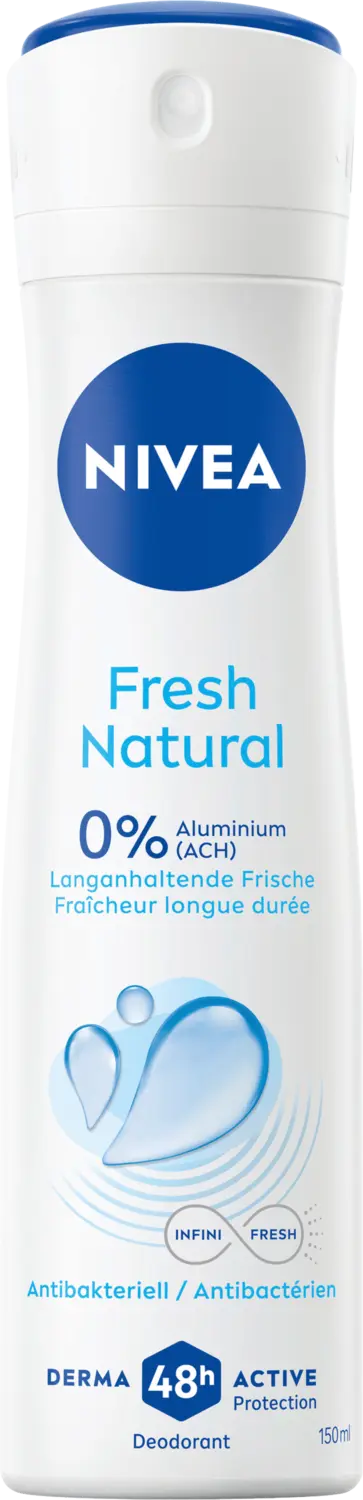 Дезодорант NIVEA Deospray Fresh Natural, 150 ml
Дезодорант NIVEA Deospray Fresh Natural, 150 ml