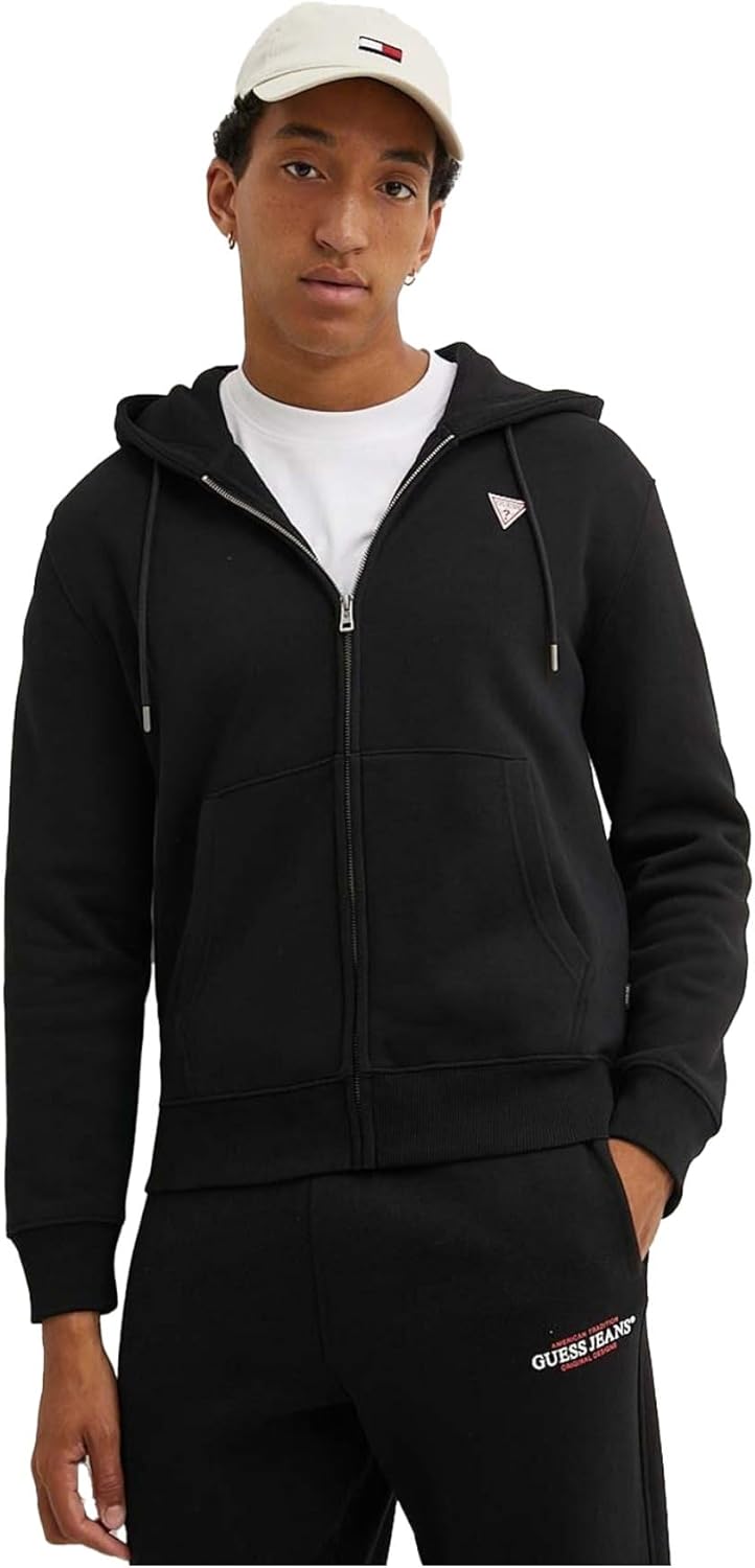 Тонкая мини-худи с молнией и нашивкой от GUESS, Black
Тонкая мини-худи с молнией и нашивкой от GUESS, Black