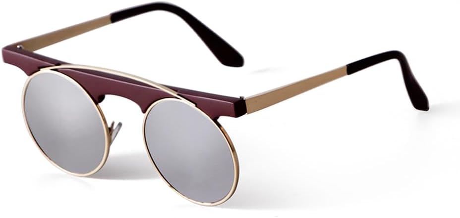 Ретро-солнцезащитные очки в маленькой круглой оправе для женщин, модные, забавные, в стиле хип-хоп, коричневые зеркальные, цельнометаллические, SUN4507 Generic, C112 Red
Ретро-солнцезащитные очки в маленькой круглой оправе для женщин, модные, забавные, в стиле хип-хоп, коричневые зеркальные, цельнометаллические, SUN4507 Generic, C112 Red