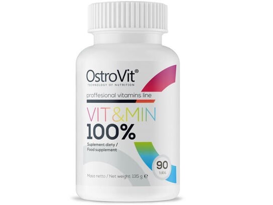 OstroVit, Вит&Мин 100%, 90 таблеток 
OstroVit, Вит&Мин 100%, 90 таблеток