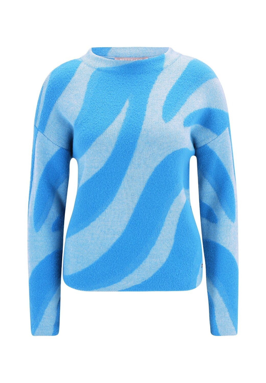 Вязаный свитер с жаккардом BETTY & CO, цвет Blau/blau
Вязаный свитер с жаккардом BETTY & CO, цвет Blau/blau