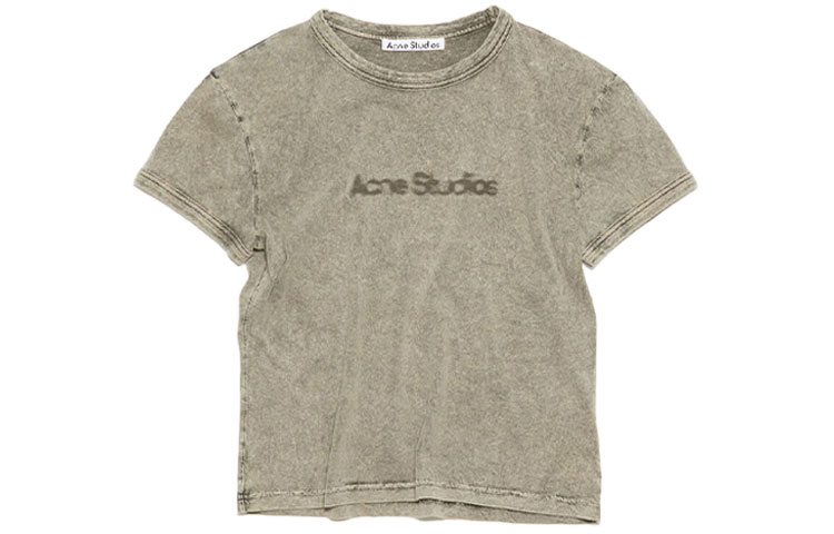 Футболка Fitted Fit с размытым логотипом Acne Studios, серый
Футболка Fitted Fit с размытым логотипом Acne Studios, серый