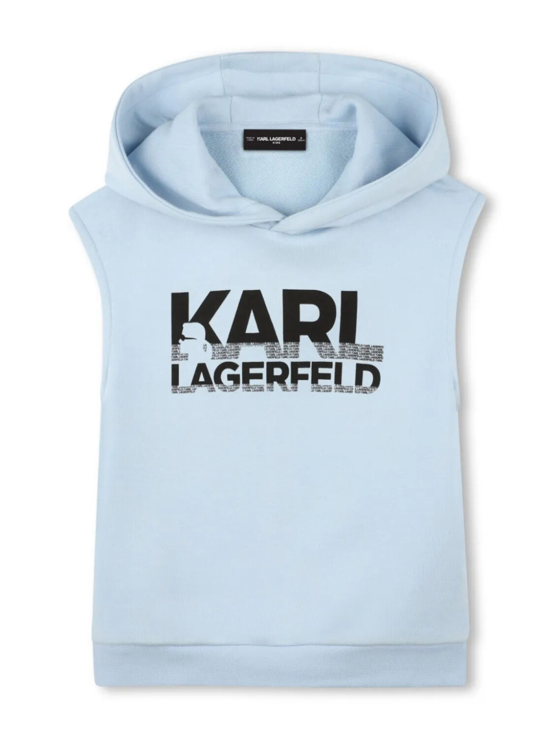 Karl Lagerfeld Kids худи с логотипом, синий 
Karl Lagerfeld Kids худи с логотипом, синий