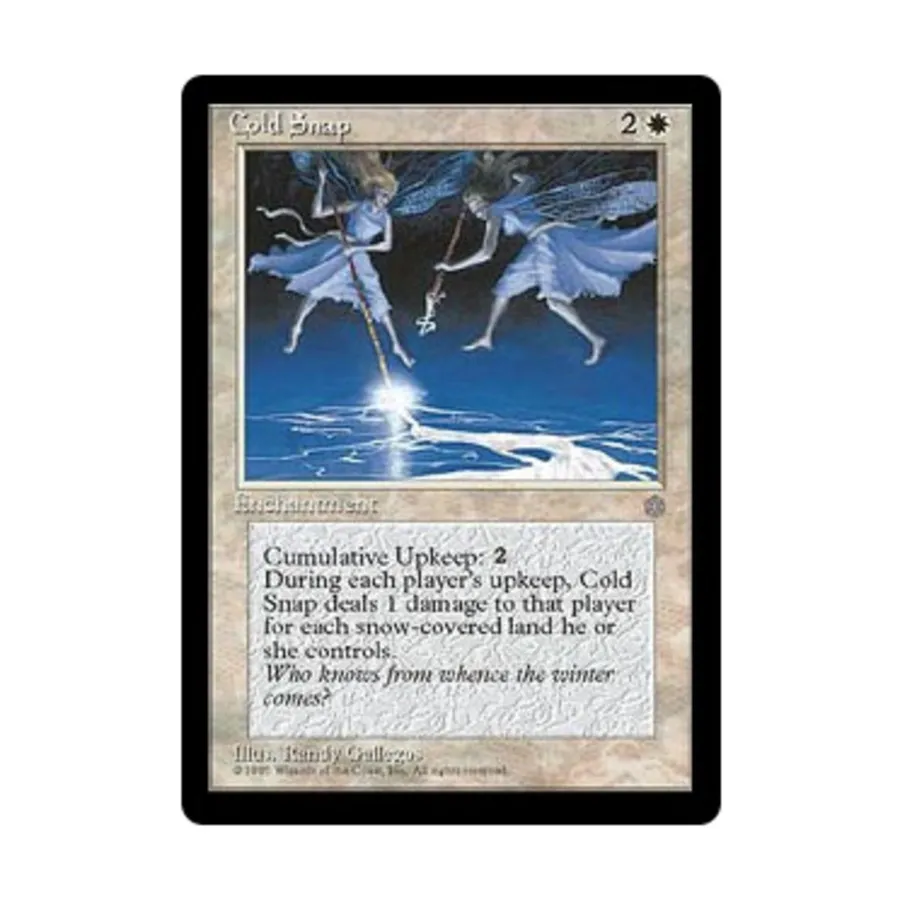 CCG Холодная хватка (U), MTG - Ice Age
CCG Холодная хватка (U), MTG - Ice Age