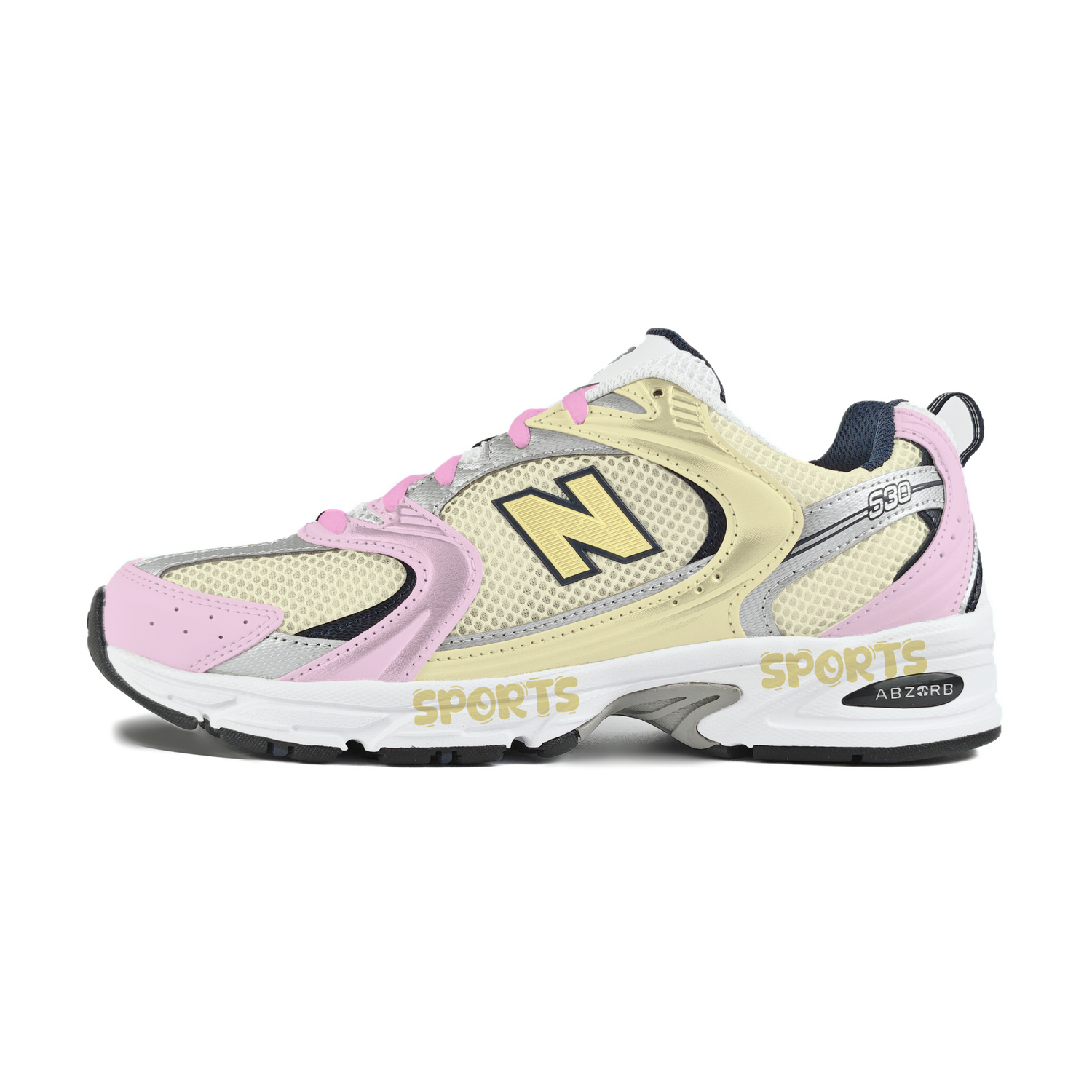 New Balance Кроссовки для бега NB 530 Abrasion Resistant Low Top Unisex желтые розовые
New Balance Кроссовки для бега NB 530 Abrasion Resistant Low Top Unisex желтые розовые