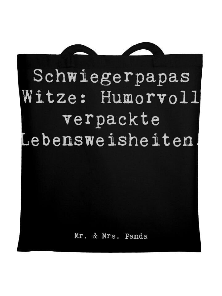 Сумка для переноски Mr & Mrs Panda Schwiegerpapa Witze, черный
Сумка для переноски Mr & Mrs Panda Schwiegerpapa Witze, черный