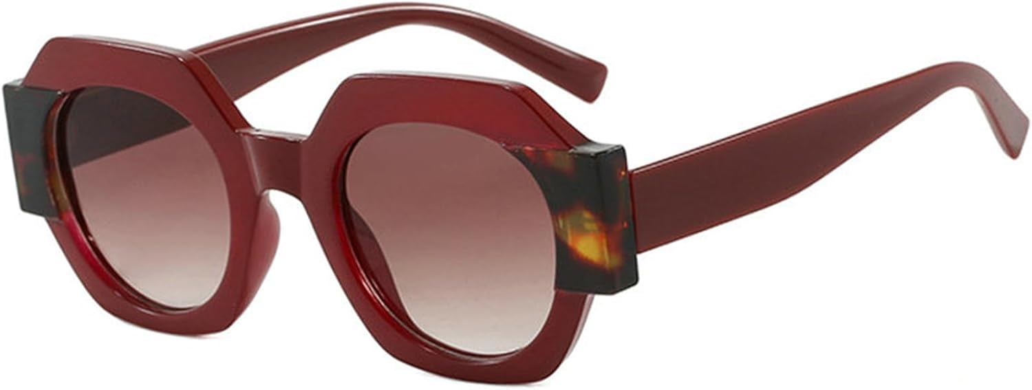 Солнцезащитные очки Willochra Retro Polygon для женщин и мужчин, винтажные квадратные солнцезащитные очки 90-х годов, градиентные линзы, защита от УФ-излучения UV400, панк-очки, C8
Солнцезащитные очки Willochra Retro Polygon для женщин и мужчин, винтажные квадратные солнцезащитные очки 90-х годов, градиентные линзы, защита от УФ-излучения UV400, панк-очки, C8