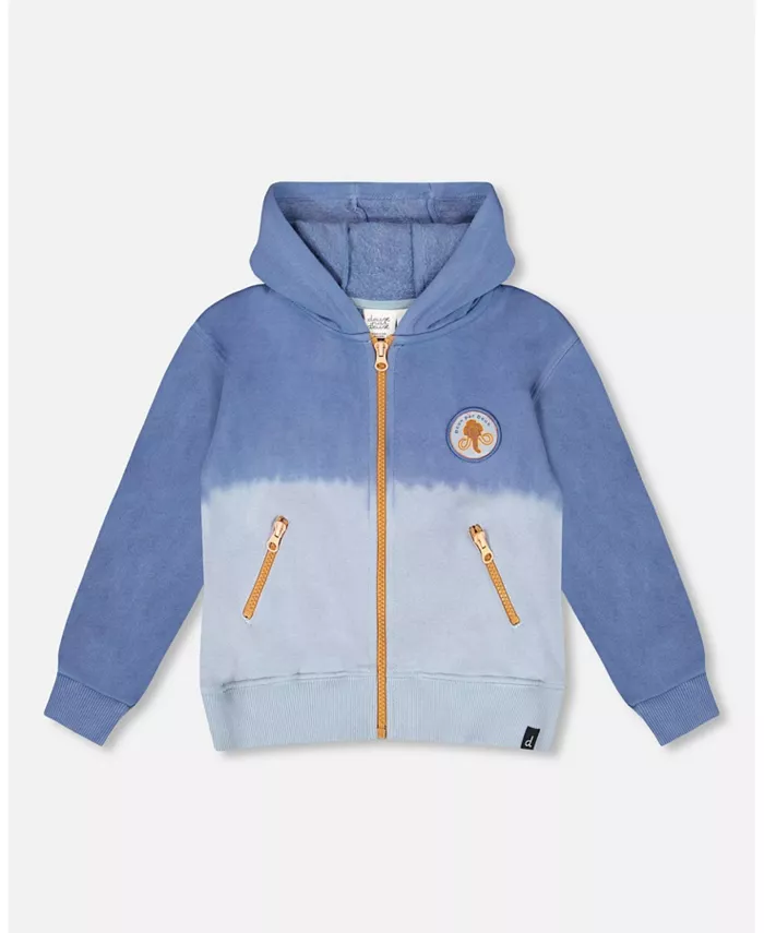Флисовая куртка с капюшоном и застежкой-молнией для мальчика, синяя - для малышей Deux par Deux, синий
Флисовая куртка с капюшоном и застежкой-молнией для мальчика, синяя - для малышей Deux par Deux, синий