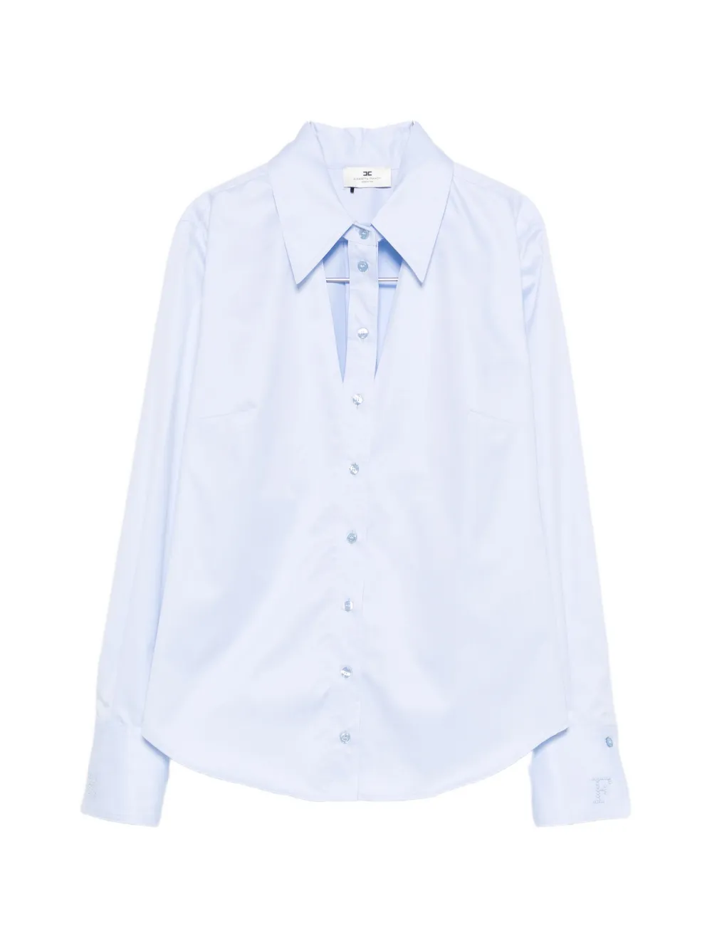 Рубашка с вырезами Elisabetta Franchi, синий
Рубашка с вырезами Elisabetta Franchi, синий