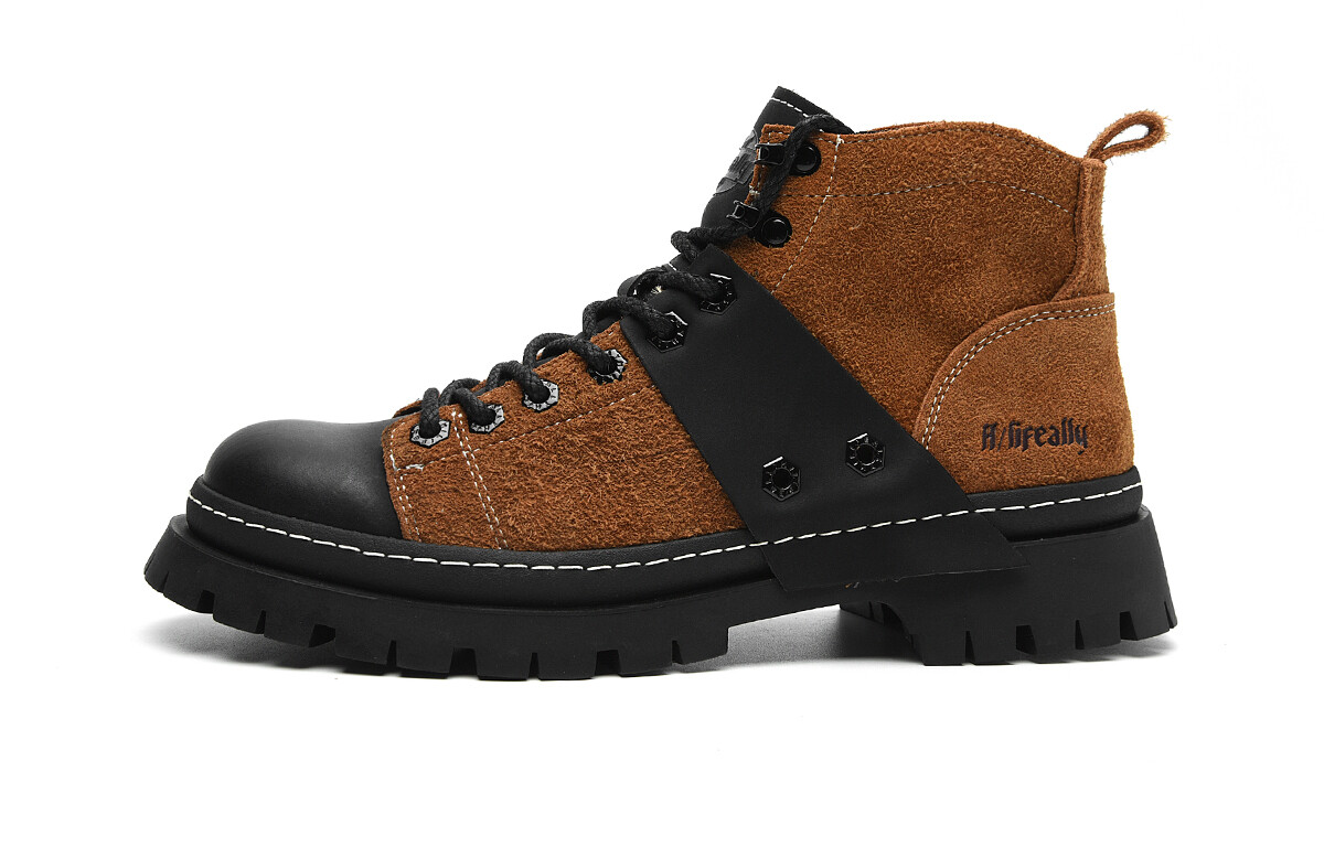 Рабочие ботинки мужские высокие Hla, черный/коричневый
Рабочие ботинки мужские высокие Hla, черный/коричневый