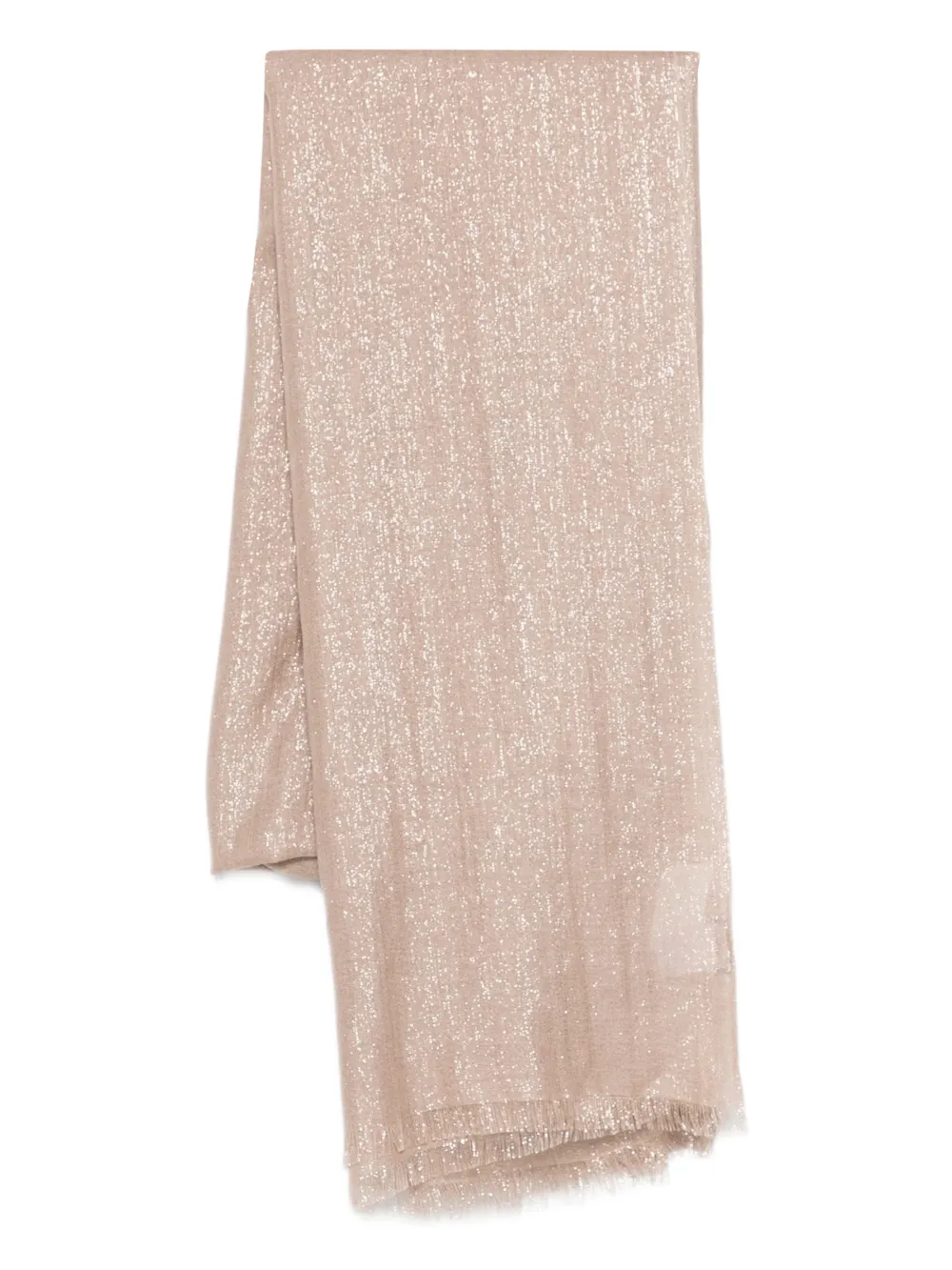 Шарф с бахромой Brunello Cucinelli, нейтральный
Шарф с бахромой Brunello Cucinelli, нейтральный