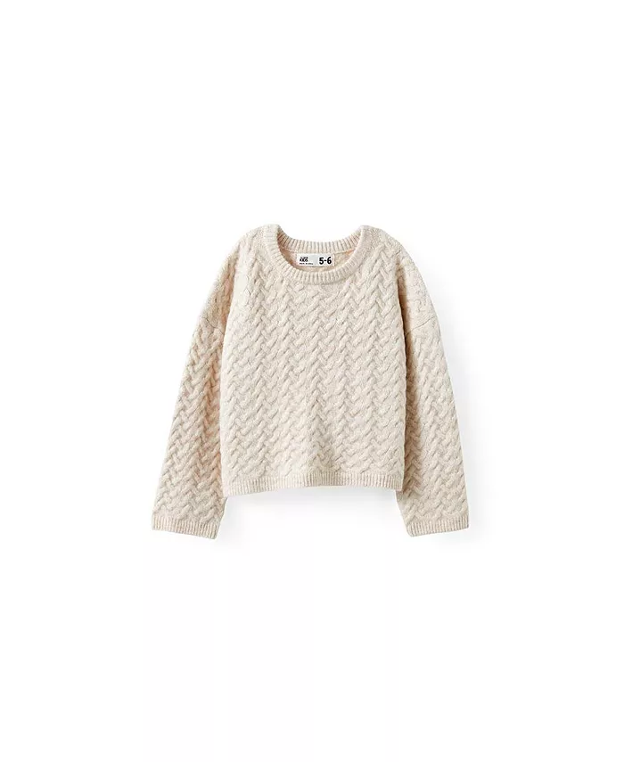 Детский и взрослый Cosi Knit Pullover Cotton On, белый
Детский и взрослый Cosi Knit Pullover Cotton On, белый
