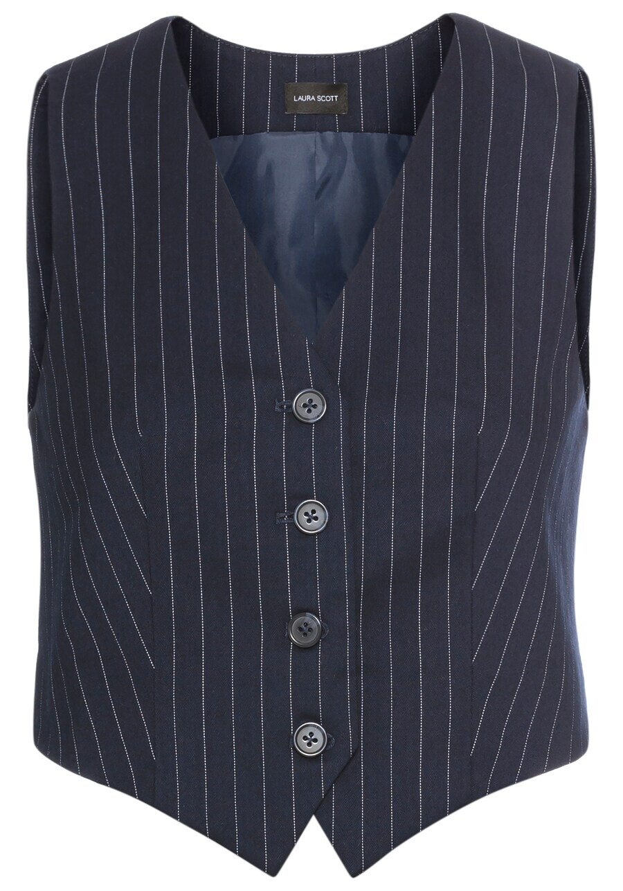 Жилет LAURA SCOTT Vest, морской синий
Жилет LAURA SCOTT Vest, морской синий