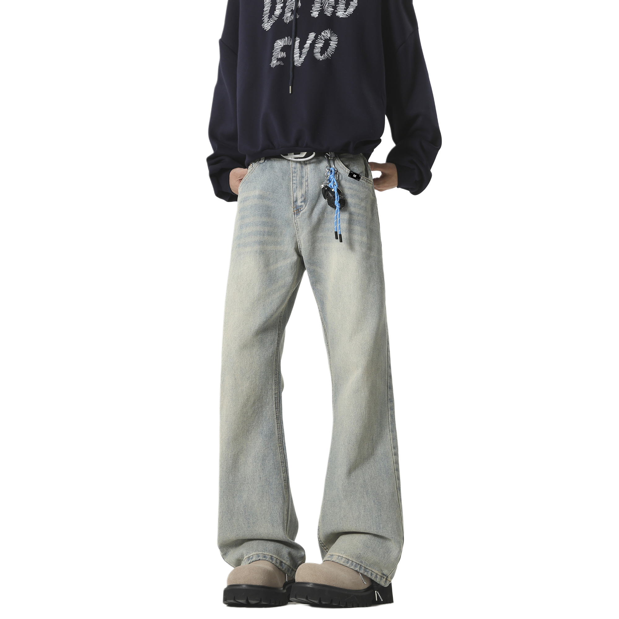 Джинсы Unisex утепленные с флисовой подкладкой прямого кроя Mackyo, vintage синий fleece-lined
Джинсы Unisex утепленные с флисовой подкладкой прямого кроя Mackyo, vintage синий fleece-lined