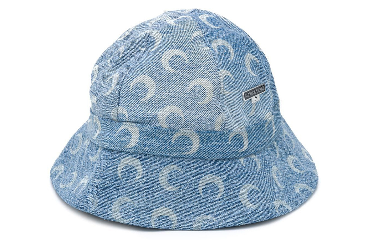 Marine Serre Унисекс синяя ведро-шляпа, Blue
Marine Serre Унисекс синяя ведро-шляпа, Blue