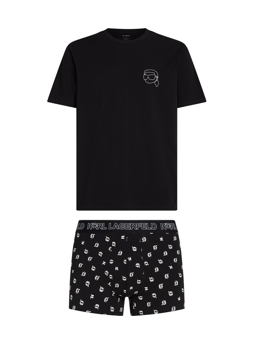 Короткая пижама Karl Lagerfeld, черный
Короткая пижама Karl Lagerfeld, черный