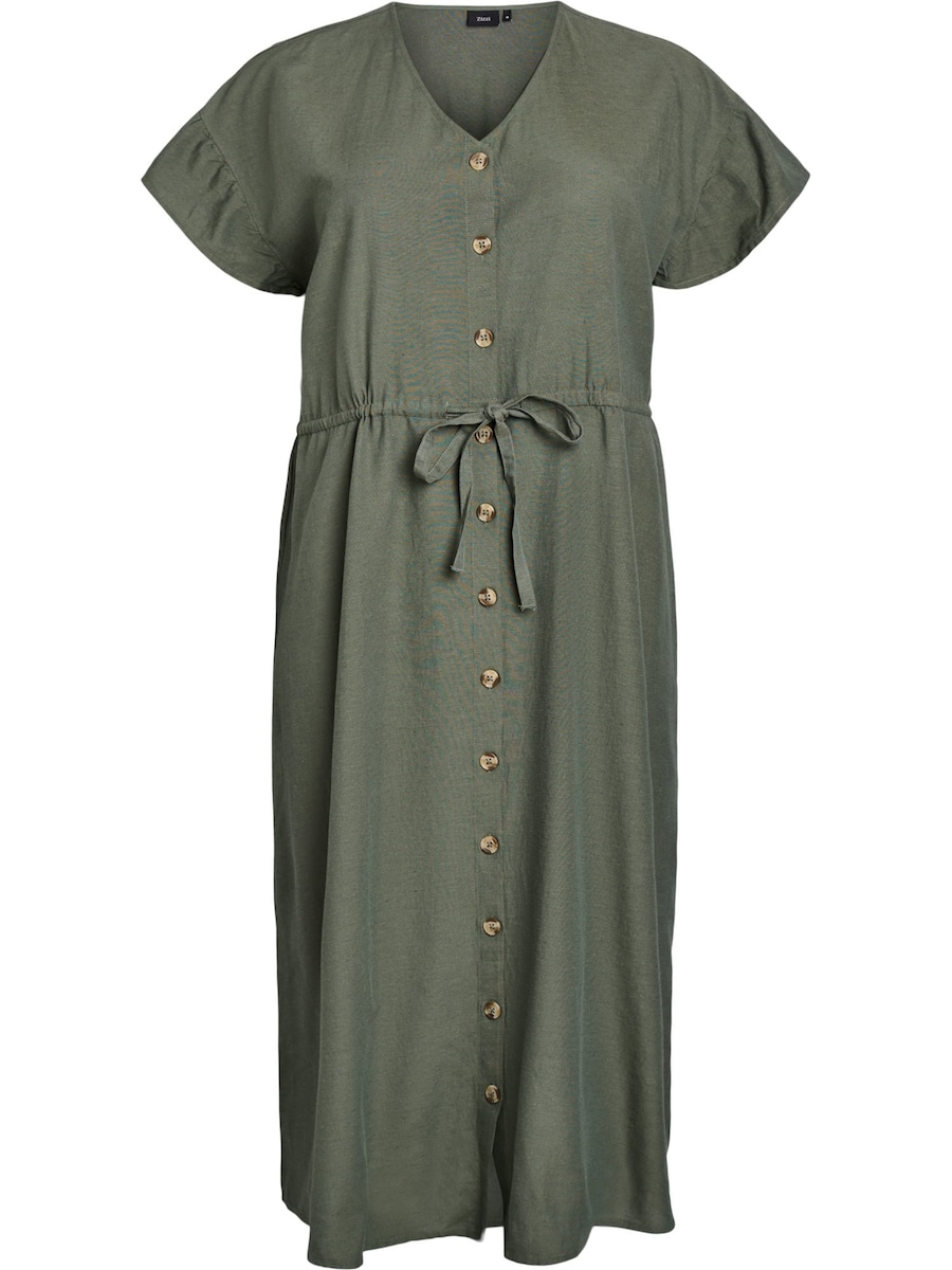 Платье Zizzi Vflex, оливковый
Платье Zizzi Vflex, оливковый