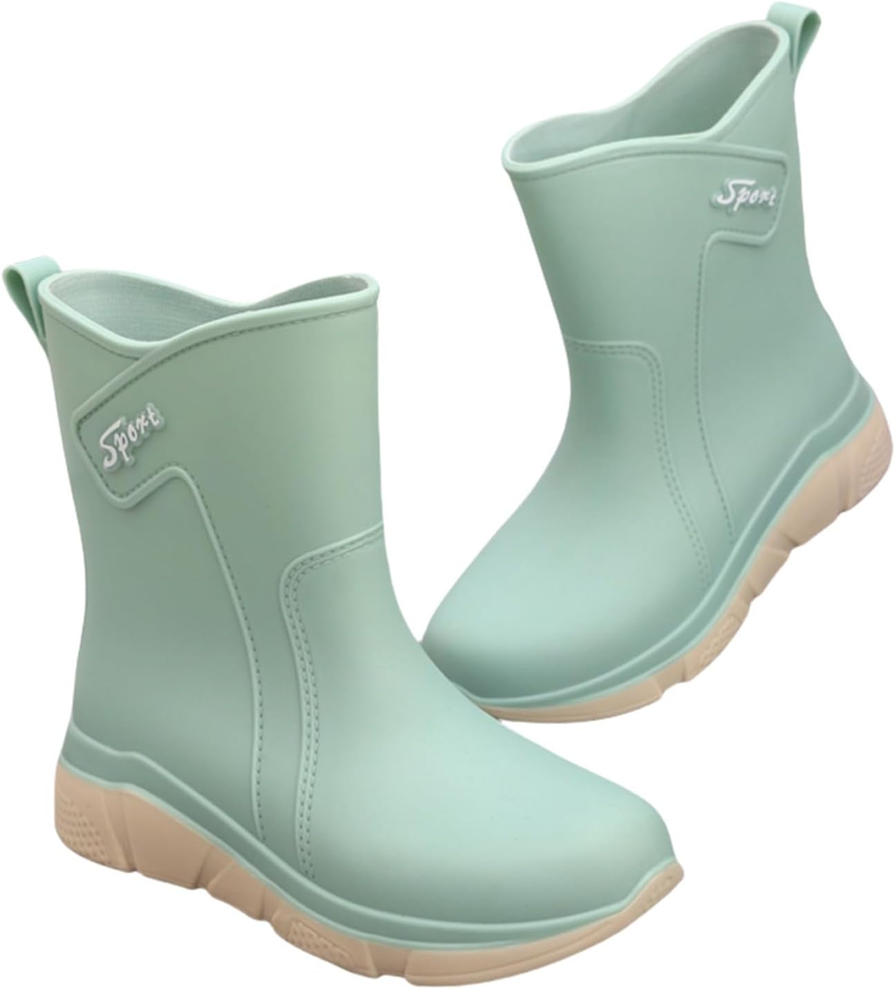 Женские милые резиновые сапоги водонепроницаемые, средние по голени, на платформе, садовые, охотничьи, противоскользящие, широкие, для улицы, садоводства, рыбалки и катания на лодке Generic, зеленый
Женские милые резиновые сапоги водонепроницаемые, средние по голени, на платформе, садовые, охотничьи, противоскользящие, широкие, для улицы, садоводства, рыбалки и катания на лодке Generic, зеленый