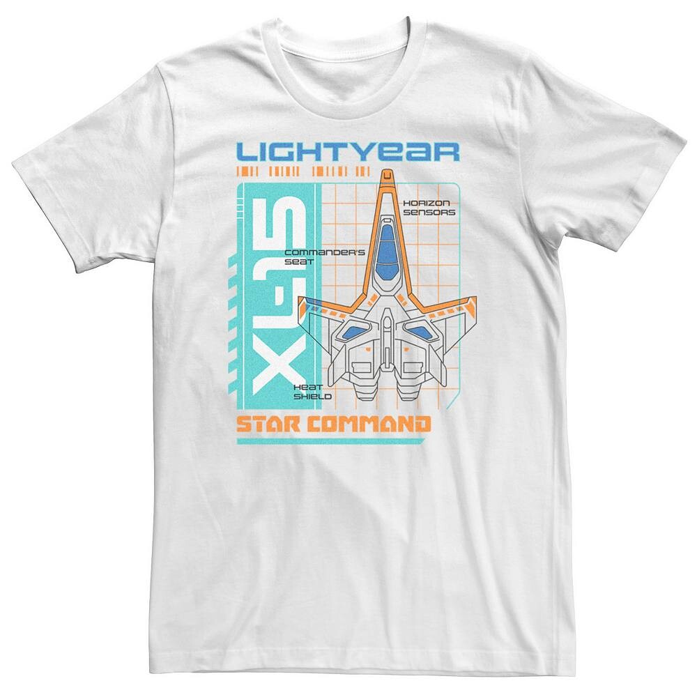 Футболка Big & Tall Disney/Pixar Lightyear XL-15 Star Command со схемами Licensed Character, белый
Футболка Big & Tall Disney/Pixar Lightyear XL-15 Star Command со схемами Licensed Character, белый