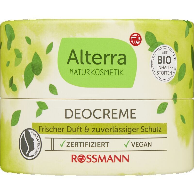 Крем-дезодорант с органическим маслом ши Alterra NATURKOSMETIK, 50 ml
Крем-дезодорант с органическим маслом ши Alterra NATURKOSMETIK, 50 ml