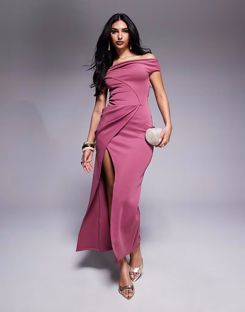 Платье мидакси ASOS DESIGN с вырезом-лодочкой и лифом на косточках, цвет пыльной розы
Платье мидакси ASOS DESIGN с вырезом-лодочкой и лифом на косточках, цвет пыльной розы