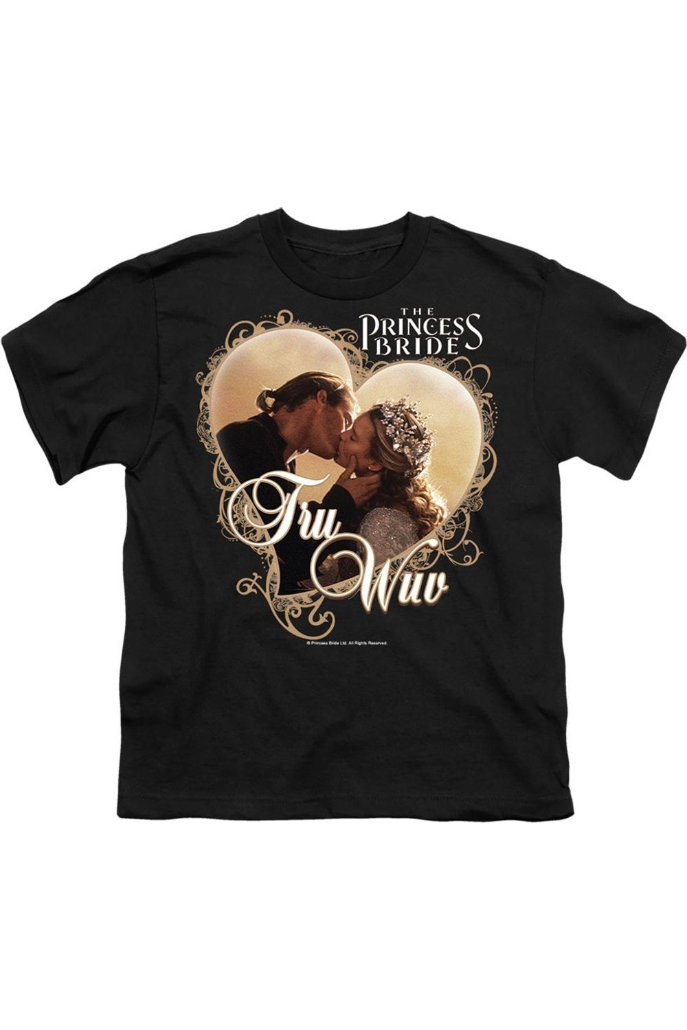 Футболка с коротким рукавом "Настоящая любовь" из "Принцессы-невесты" для детей Gildan, черный
Футболка с коротким рукавом "Настоящая любовь" из "Принцессы-невесты" для детей Gildan, черный