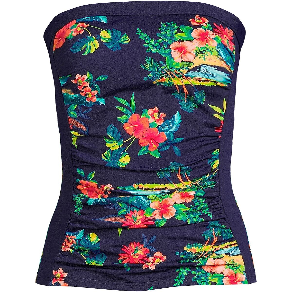 Женский купальник-бандо-танкини, устойчивый к хлору, со съемными регулируемыми бретелями Lands' End
Женский купальник-бандо-танкини, устойчивый к хлору, со съемными регулируемыми бретелями Lands' End