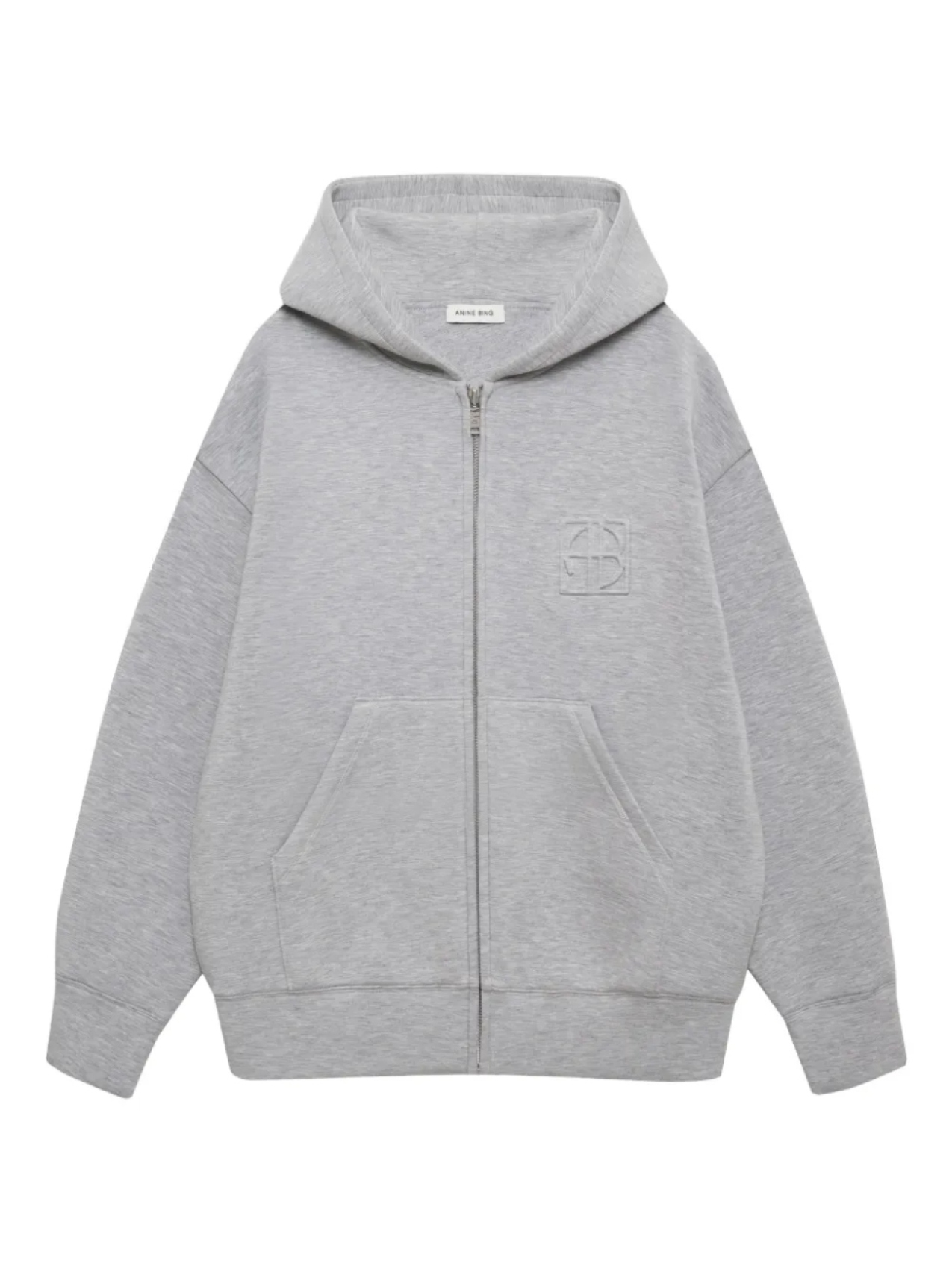 ANINE BING спортивная куртка с монограммой, серый
ANINE BING спортивная куртка с монограммой, серый