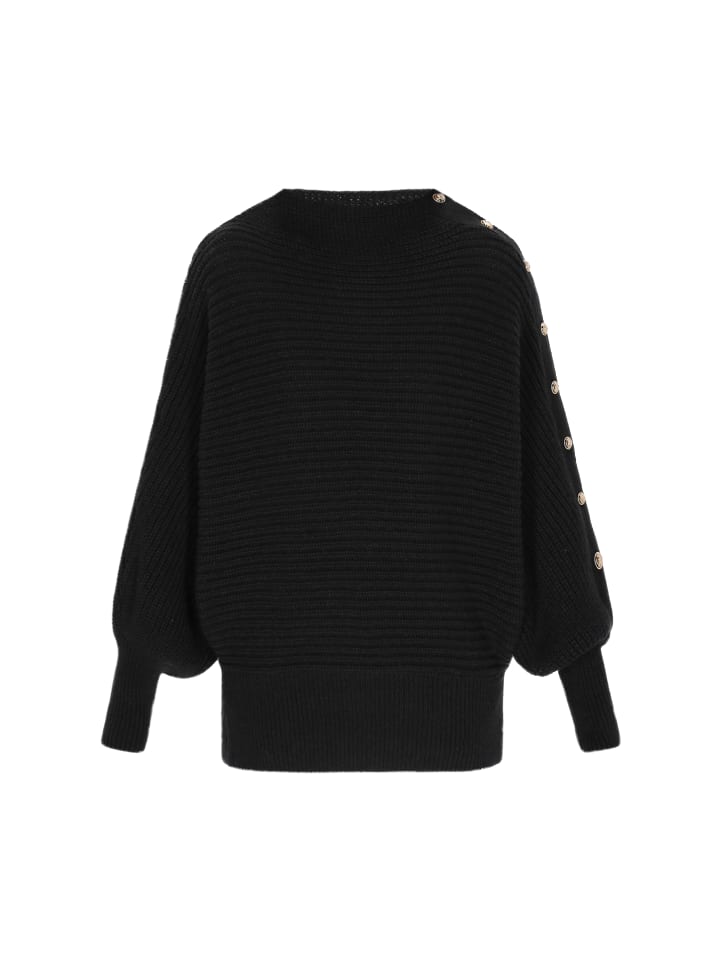 Женский свитер черного цвета DreiMaster Maritim
Женский свитер черного цвета DreiMaster Maritim