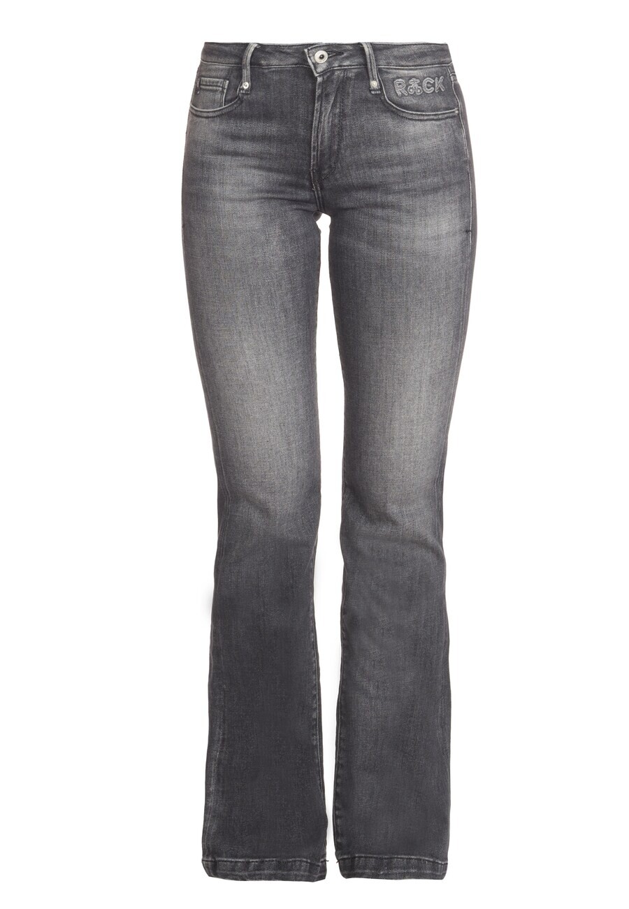 Расклешенные джинсы Le Temps Des Cerises, серый
Расклешенные джинсы Le Temps Des Cerises, серый