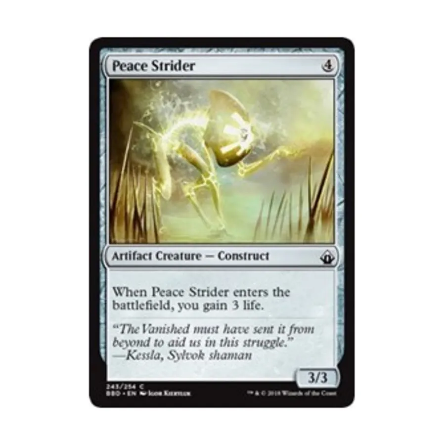 CCG Мирный Страйдер (К), MTG - Battlebond
CCG Мирный Страйдер (К), MTG - Battlebond