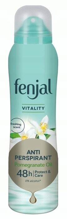 Fenjal, Vitality, дезодорант, 150 мл
Fenjal, Vitality, дезодорант, 150 мл